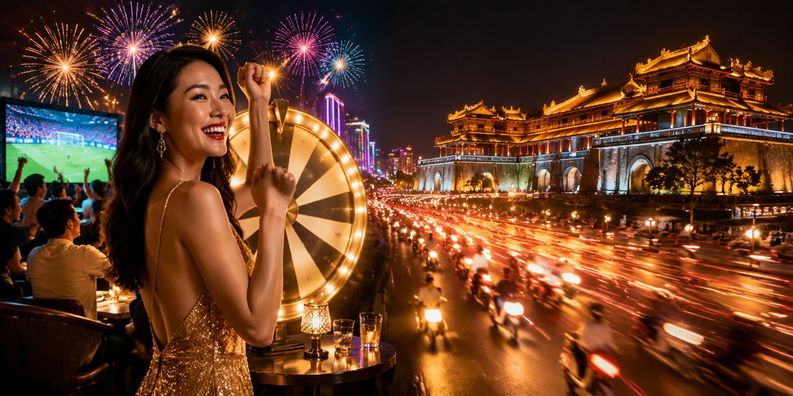Người chơi tận hưởng chương trình quay thưởng tiền thưởng đặc sắc ở Huế