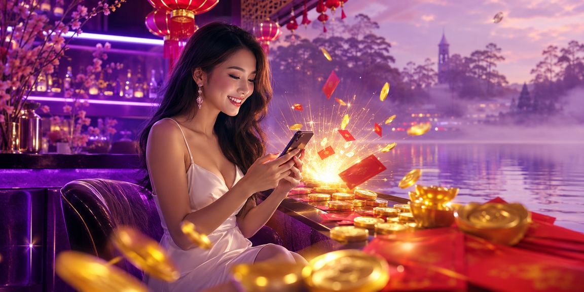 Không gian giải trí casino hiện đại của htv9